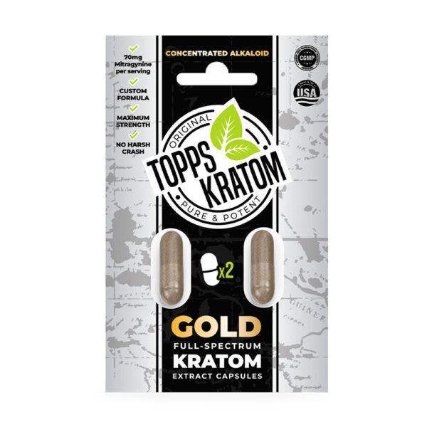 Topps Kratom - 2 Pack Capsules